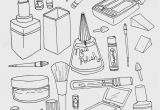 Household Items Coloring Pages Makeup Coloring Pages to and Print for Free