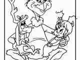 How the Grinch Stole Christmas Coloring Pages Smiling Grinch Coloring Page