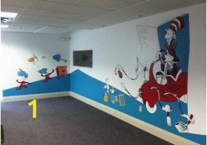 How to Draw Murals On the Wall Mural Cat In the Hat Anthonys Room