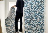 How to Hang A Wall Mural How to Install A Removable Wallpaper Mural