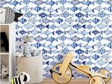 How to Hang Mural Wallpaper Artgeist Wallpaper Fish 19 3" X 393 7" 3d Peel and Stick Self