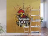 How to Install A Wall Mural Put On the Full Armor Of God Ephesians 6 11 Wall Mural by Michaelpineda