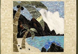 How to Make A Mosaic Wall Mural Maui Beach Mosaic Wall Panel