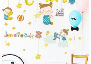 How to Make A Projector for Wall Murals Star Moon Baby Girl Removable Diy Wall Art Mural Sticker