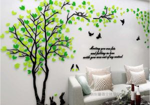 How to Make A Tree Wall Mural New Arrival Couple Tree 3d Three Dimensional Acrylic Wall