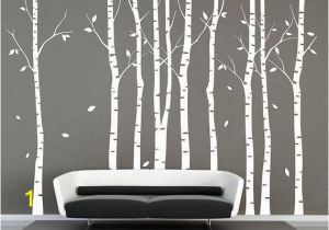 How to Make A Tree Wall Mural Pin On Black and White