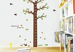 How to Make A Tree Wall Mural Tree Growth Chart Wall Decal Zobi Karikaturize