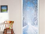 How to Make A Wall Mural 2 Pcs Set Door Stickers Wall Stickers Diy Mural Bedroom Home