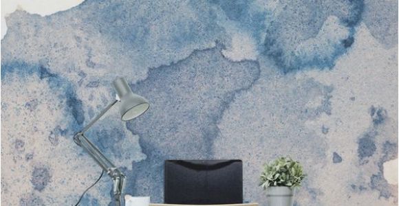 How to Make A Wall Mural at Home Fabulous Creative Backdrop Shown In This Ink Spill Watercolour Wall