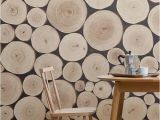 How to Make A Wall Mural Chopped Beech Log Wall Mural Muralswallpaper