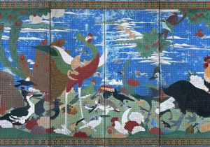 How to Make An Outdoor Mosaic Mural How An American Collector Brought Jakuchu to tohoku