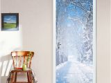 How to Make Wall Murals 2 Pcs Set Door Stickers Wall Stickers Diy Mural Bedroom Home