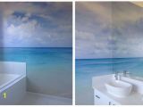 How to Paint A Beach Wall Mural Simple Beach Mural Not too Much to It but Skillfully