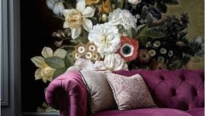 How to Paint A Floral Wall Mural Removable Wallpaper Floral Wall Mural Peel and Stick