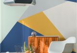 How to Paint A Geometric Wall Mural Tangram Wallpaper Mural