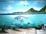 How to Paint A Mural On A Bedroom Wall Underwater Bedroom Mural Idea In Berkeley Ca