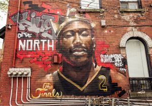 How to Paint A Mural On A Brick Wall toronto Just Got A New Kawhi Leonard Mural