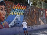 How to Paint A Mural On A Concrete Wall L A S Judith Baca Wins $50 000 Award Breaking Ground for