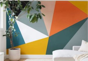 How to Paint A Wall Mural with A Projector 60 Best Geometric Wall Art Paint Design Ideas 1