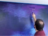 How to Paint A Wall Mural without A Projector How to Paint A Galaxy Wall Mural In A Spaceship themed