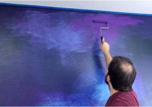How to Paint A Wall Mural without A Projector How to Paint A Galaxy Wall Mural In A Spaceship themed