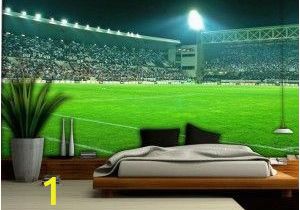 How to Paint Grass On A Wall Mural Football Stadium Wallpaper Mural 306ve Boudy