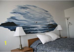 How to Paint Murals On Bedroom Walls Most Rooms Have A Hand Painted Mural On the Wall Above Your Head
