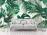 How to Remove A Wall Mural Beibehang Custom Wallpaper Mural 3d Modern Hand Painted Tropical Rainforest Banana Leaves Painting Wall Paper Home Decor Desktop Wallpapers Free