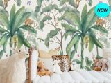 How to Remove A Wall Mural Jungle Wall Mural Wallpaper Removable Peel & Stick Wallpaper