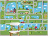 How to Remove A Wall Mural Tyngsborough Road Map Peel and Stick 9 83 L X 94" W Wall Mural