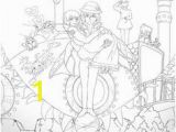 Howl S Moving Castle Coloring Pages 2192 Best Coloring Pages Ideas Images On Pinterest