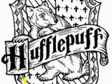 Hufflepuff Crest Coloring Page 392 Best Hufflepuff Images