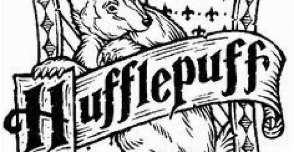 Hufflepuff Crest Coloring Page 392 Best Hufflepuff Images