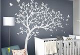 Huge Wall Mural Stickers Huge Removable Green Tree&birds Wall Stickers Home Decor