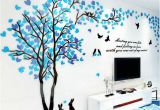 Huge Wall Mural Stickers Huge Removable Green Tree&birds Wall Stickers Home Decor
