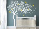 Huge Wall Mural Stickers Huge Removable Green Tree&birds Wall Stickers Home Decor