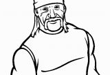 Hulk Hogan Coloring Pages Free Hulk Hogan Coloring Page