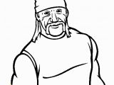 Hulk Hogan Coloring Pages Free Hulk Hogan Coloring Page