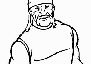 Hulk Hogan Coloring Pages Free Hulk Hogan Coloring Page