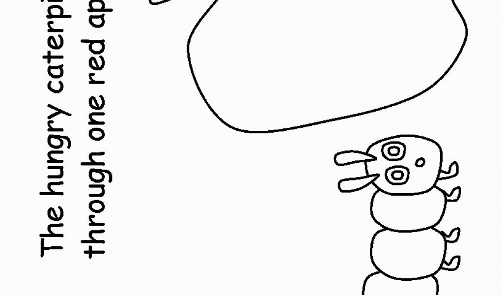 Download Hungry Caterpillar Coloring Pages Pdf the Very Hungry Caterpillar Colouring Learningenglish Esl ...