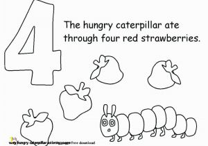 Hungry Caterpillar Coloring Pages Very Hungry Caterpillar Coloring Pages Free Download 28 Eric Carle