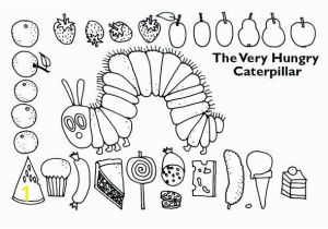 Hungry Caterpillar Food Coloring Pages Hungry Caterpillar Coloring Pages Revealing Hungry Caterpillar