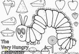 Hungry Caterpillar Food Coloring Pages Very Hungry Caterpillar Coloring Pages Free Download 28 Caterpillar