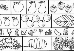 Hungry Caterpillar Food Coloring Pages Very Hungry Caterpillar Coloring Pages Free Download Very Hungry