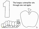 Hungry Caterpillar Fruit Coloring Pages Very Hungry Caterpillar Coloring Pages Free Download the Very Hungry