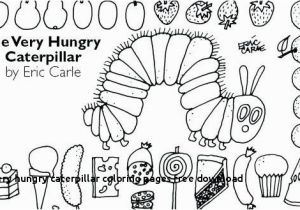 Hungry Caterpillar Fruit Coloring Pages Very Hungry Caterpillar Coloring Pages Free Download Very Hungry