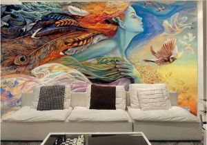 Hunting Mural Wallpaper Custom Mural Wallpaper 3d Abstract Figure Graffiti Painting Cinema