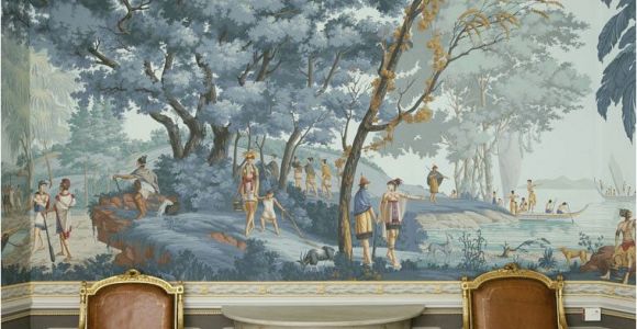 Hunting Mural Wallpaper Grisaille Murals Wallpapers Art Screens Part Ii