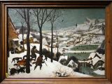 Hunting Scene Wall Murals Hunters In the Snow Winter by Pieter Bruegel the Elder
