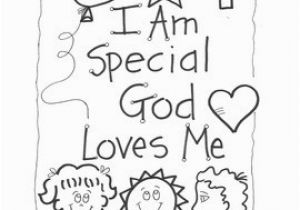 I Am Special to Jesus Coloring Pages Christian Catholic I Am Special Activity Booklet